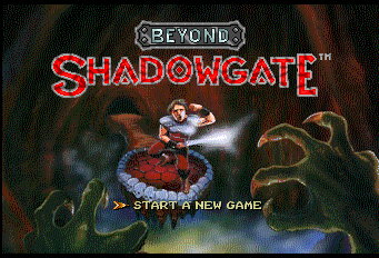 Beyond Shadowgate Title Screen